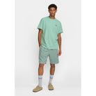 Revolution Long Casual Shorts Shorts Dustgreen