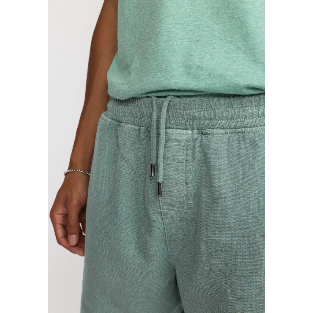 Revolution Long Casual Shorts Shorts Dustgreen