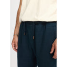 Revolution Long Casual Shorts Shorts Navy