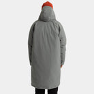 Revolution Long Puffer Jacket Winter Outerwear Grey