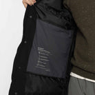 Revolution Long Puffer Jacket Winter Outerwear Black