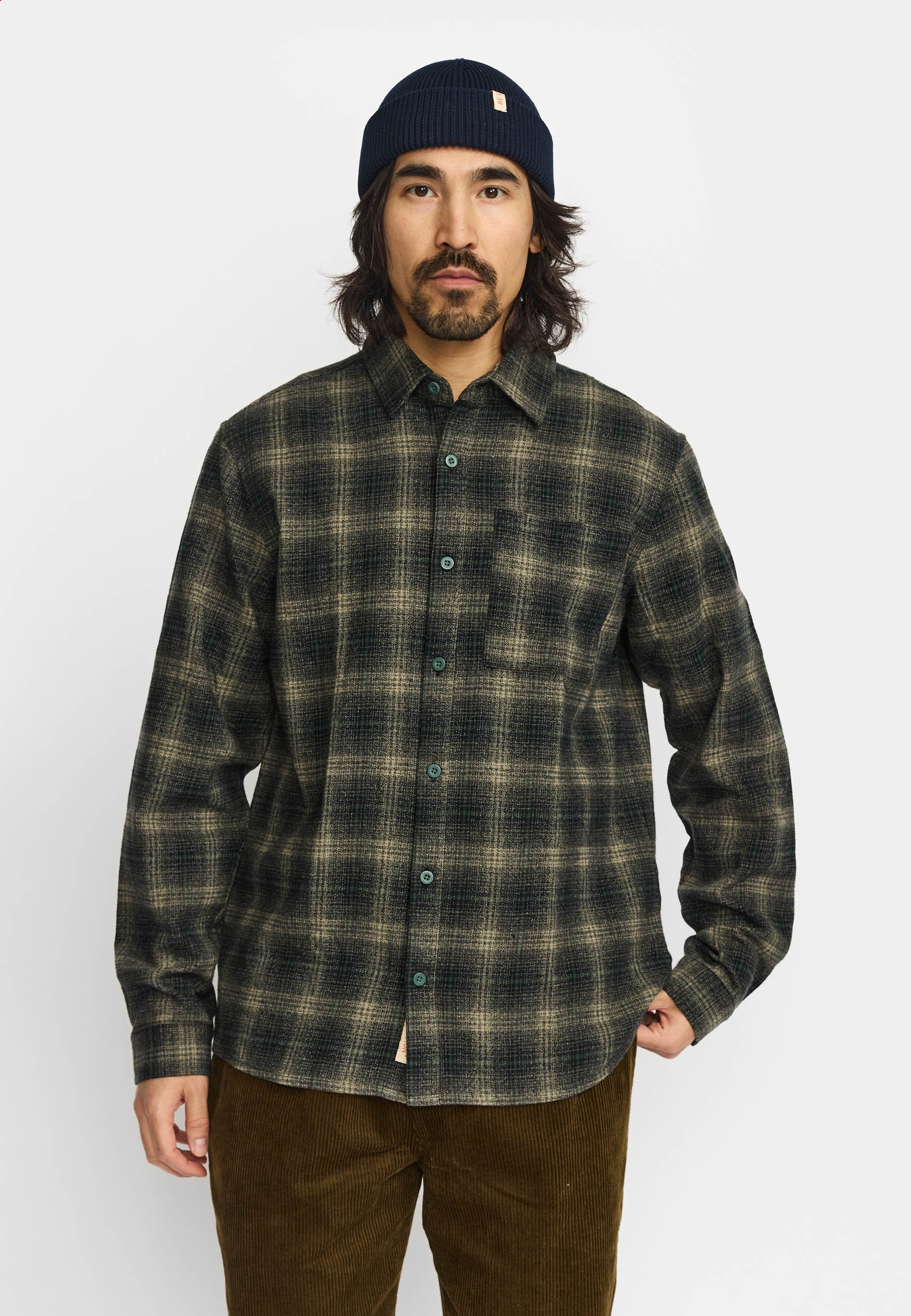 Revolution Long Sleeve Shirt Long-sleeve Shirts Green