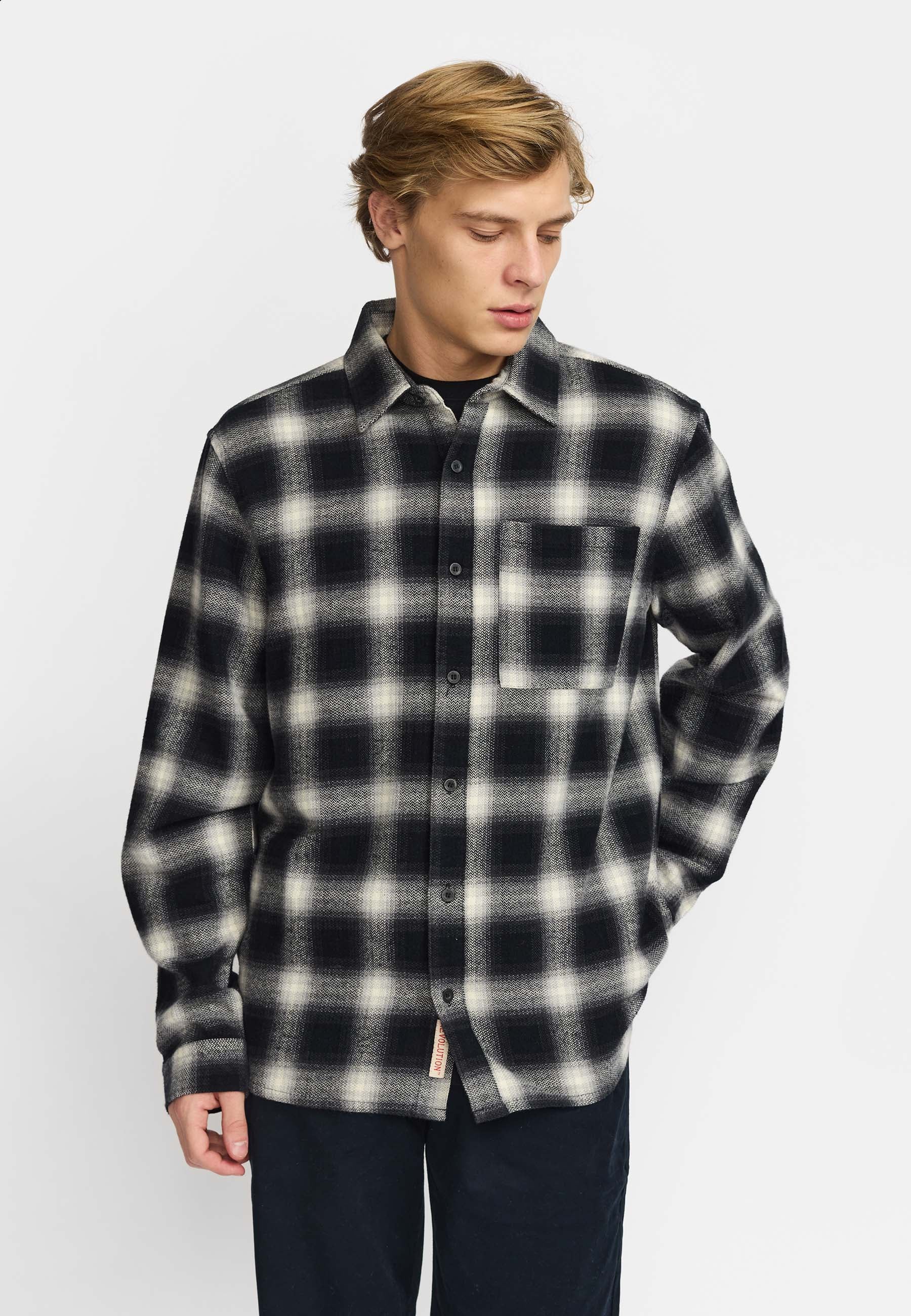 Revolution Long Sleeve Shirt Long-sleeve Shirts Black