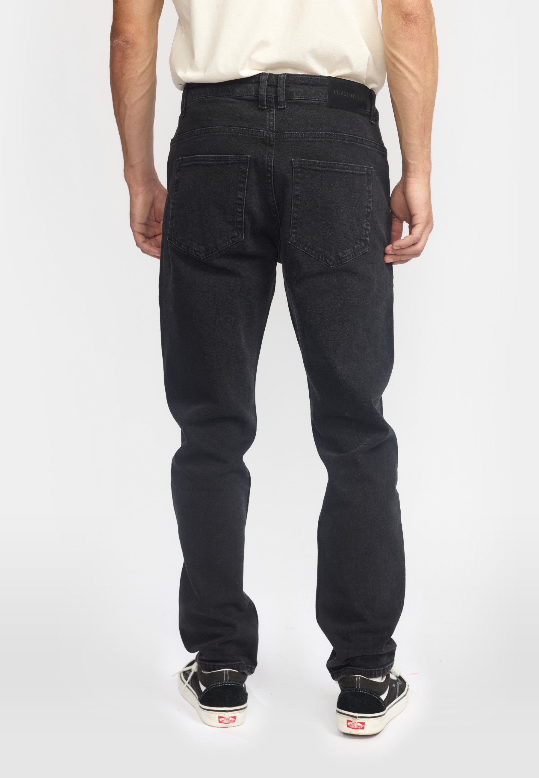 Revolution Loose-fit Jeans Jeans Black