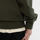 Revolution Loose Crewneck Sweatshirts Army