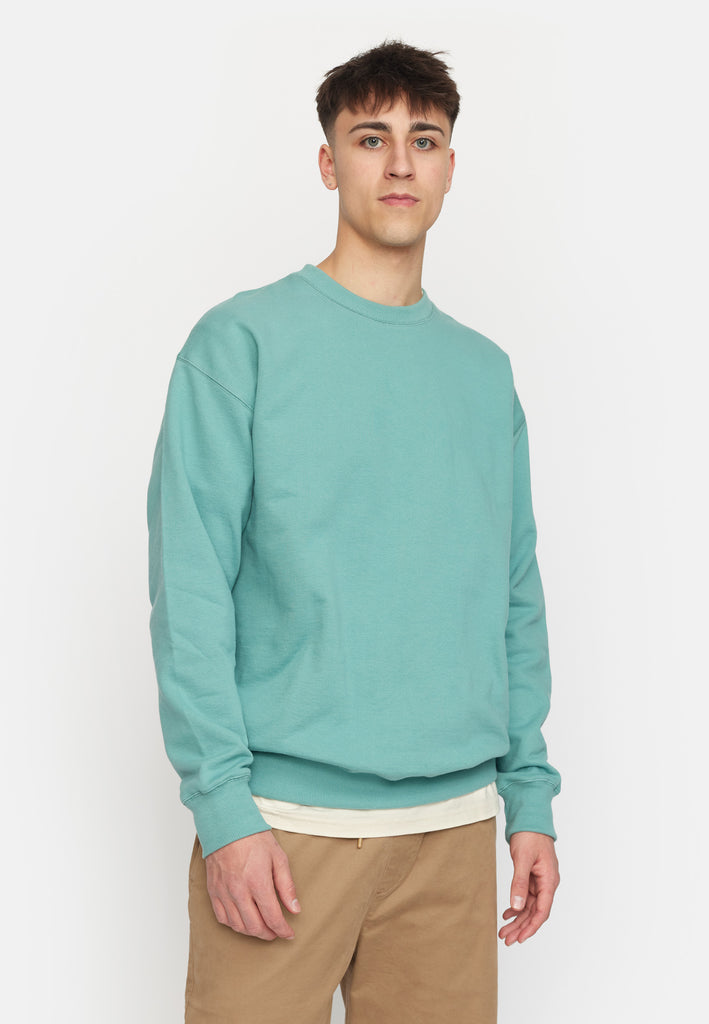 Revolution Loose Crewneck Sweatshirts Dustgreen