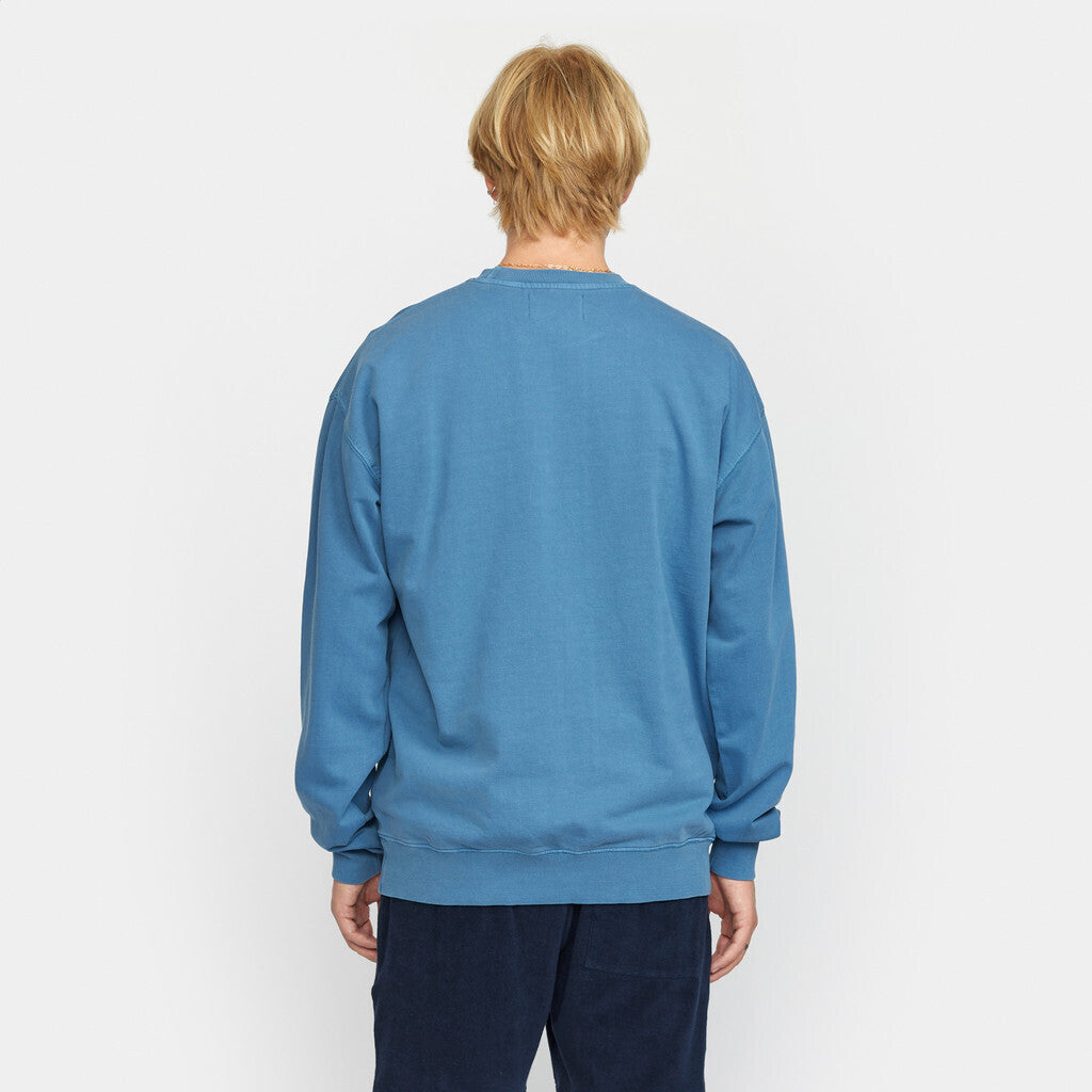 Revolution Loose Crewneck Sweatshirts Blue