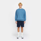 Revolution Loose Crewneck Sweatshirts Blue