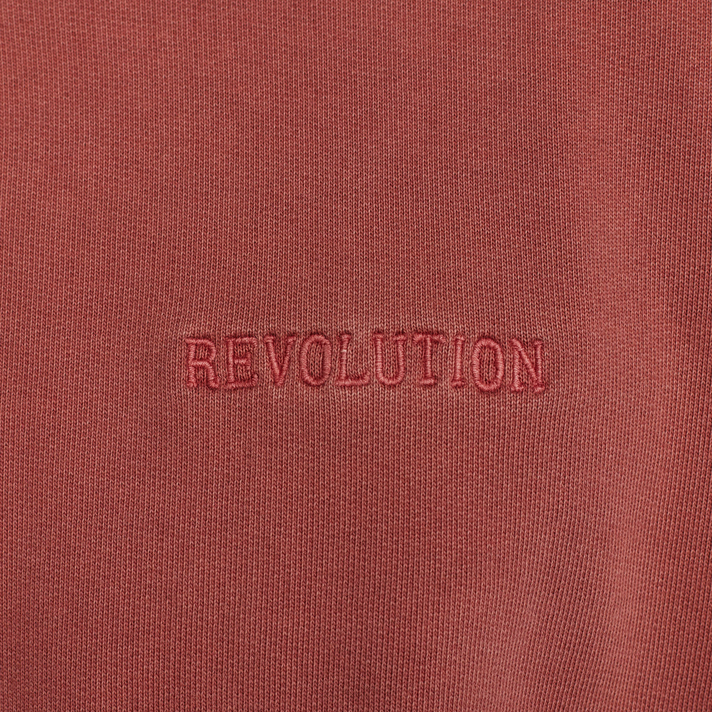 Revolution Loose Crewneck Sweatshirts Dustred