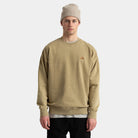 Revolution Loose Crewneck Sweatshirts Khaki