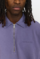 Revolution Loose Half-zip Sweatshirt Sweatshirts Purple