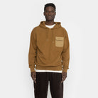 Revolution Loose Hoodie Sweatshirts Lightbrown