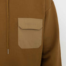 Revolution Loose Hoodie Sweatshirts Lightbrown