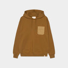 Revolution Loose Hoodie Sweatshirts Lightbrown
