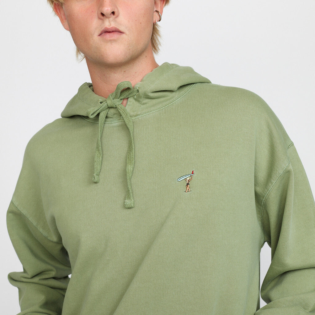 Revolution Loose Hoodie Sweatshirts Lightgreen