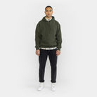 Revolution Loose Hoodie Sweatshirts Army