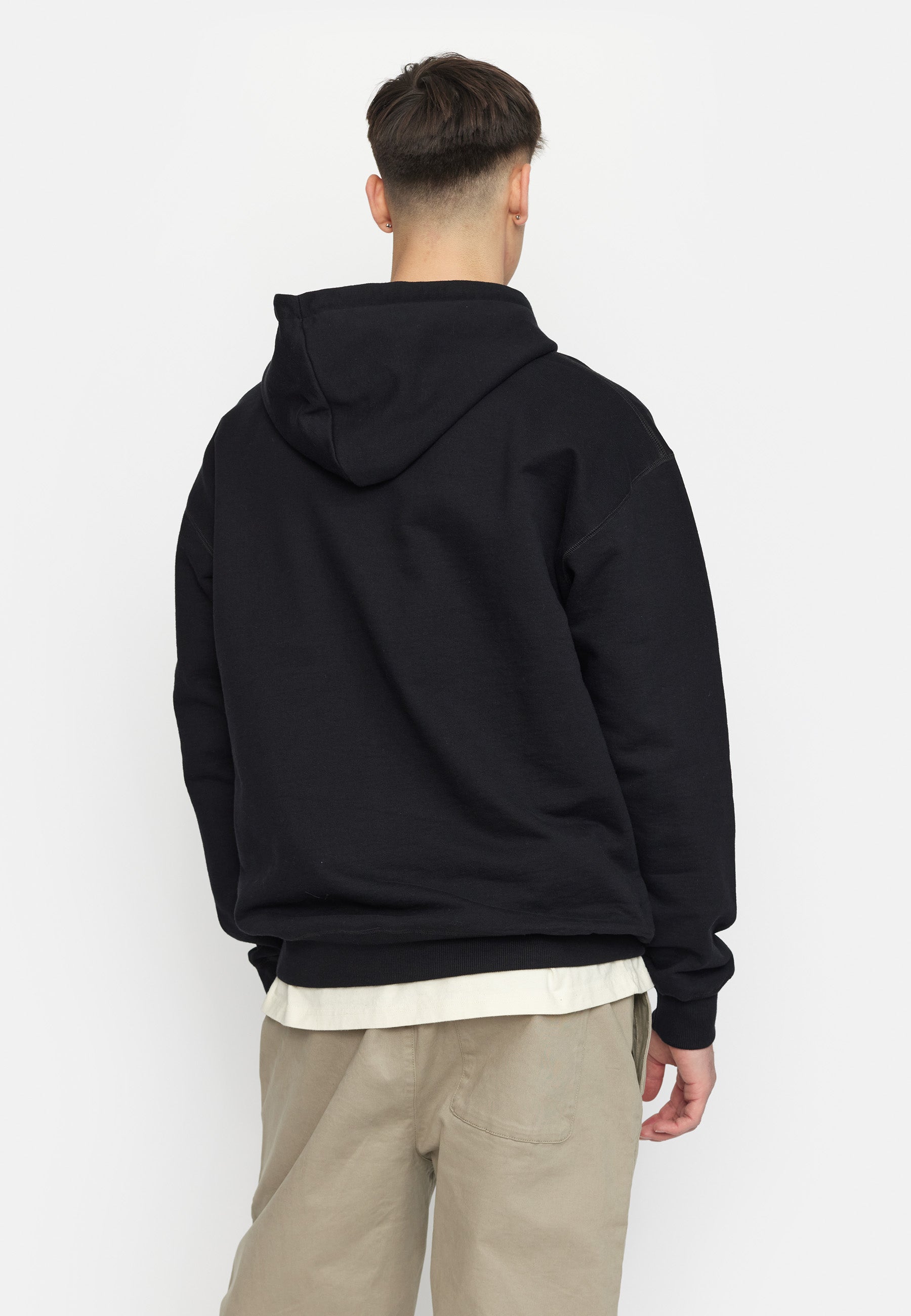 Revolution Loose Hoodie Sweatshirts Black