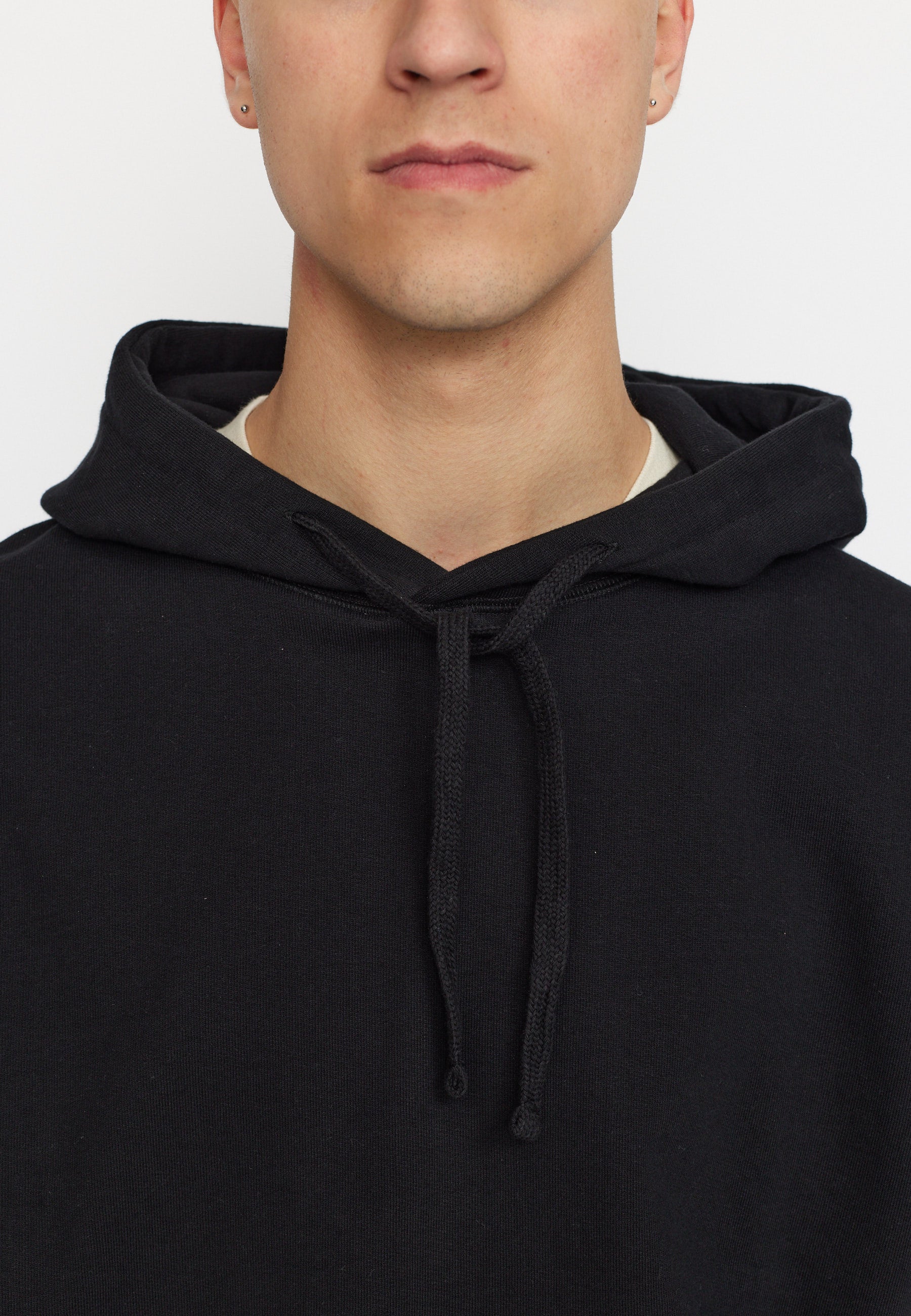 Revolution Loose Hoodie Sweatshirts Black