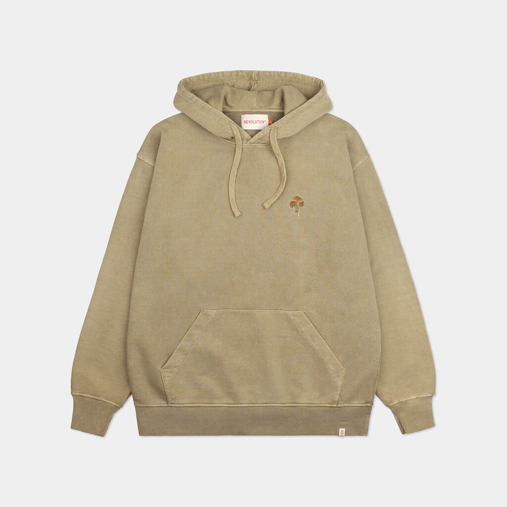 Revolution Loose Hoodie Sweatshirts Khaki