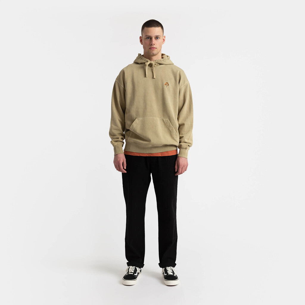 Revolution Loose Hoodie Sweatshirts Khaki