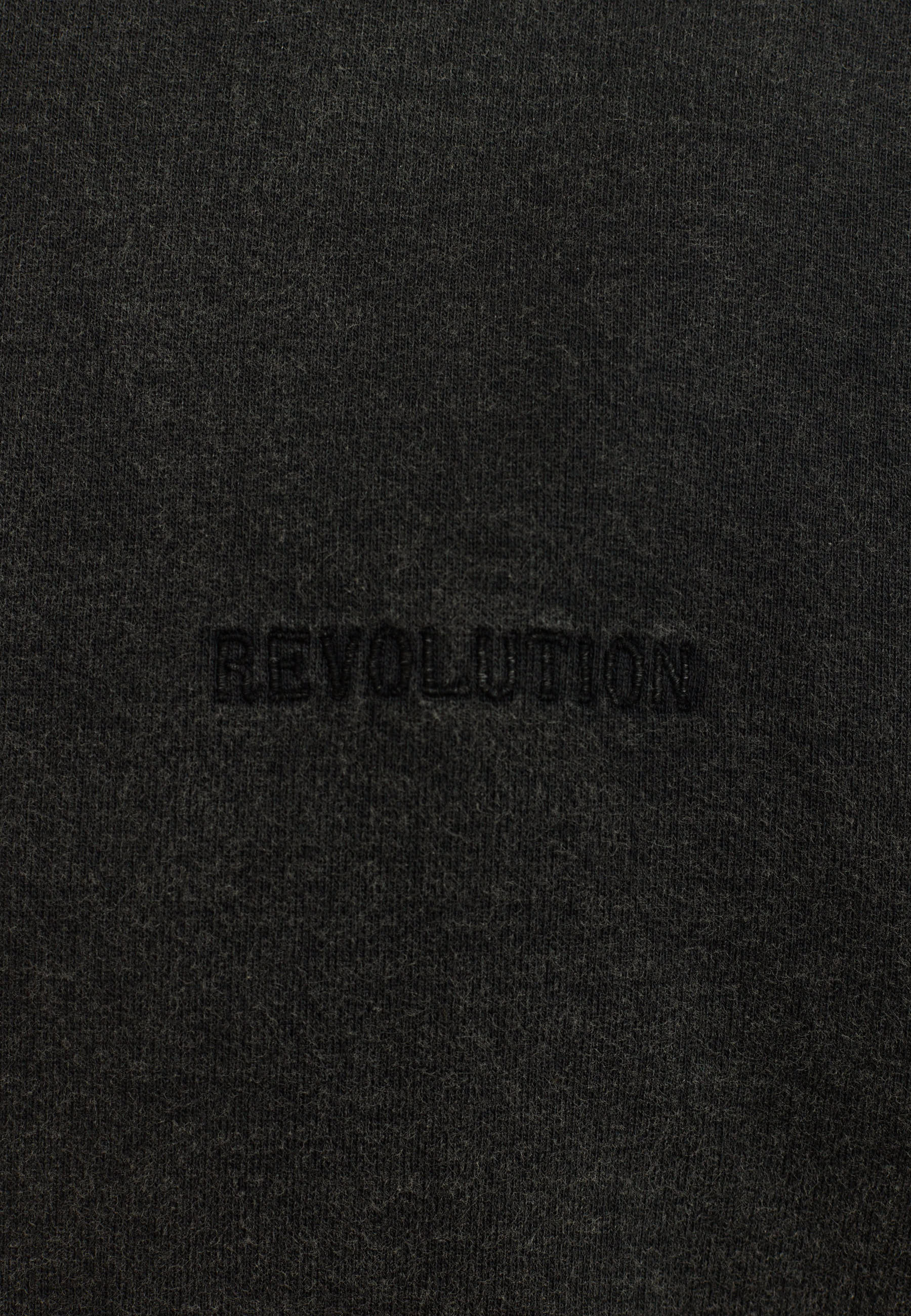 Revolution Loose Hoodie Sweatshirts Black