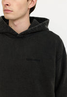 Revolution Loose Hoodie Sweatshirts Black
