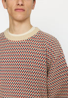 Revolution Loose Knit Sweater Knitwear Red