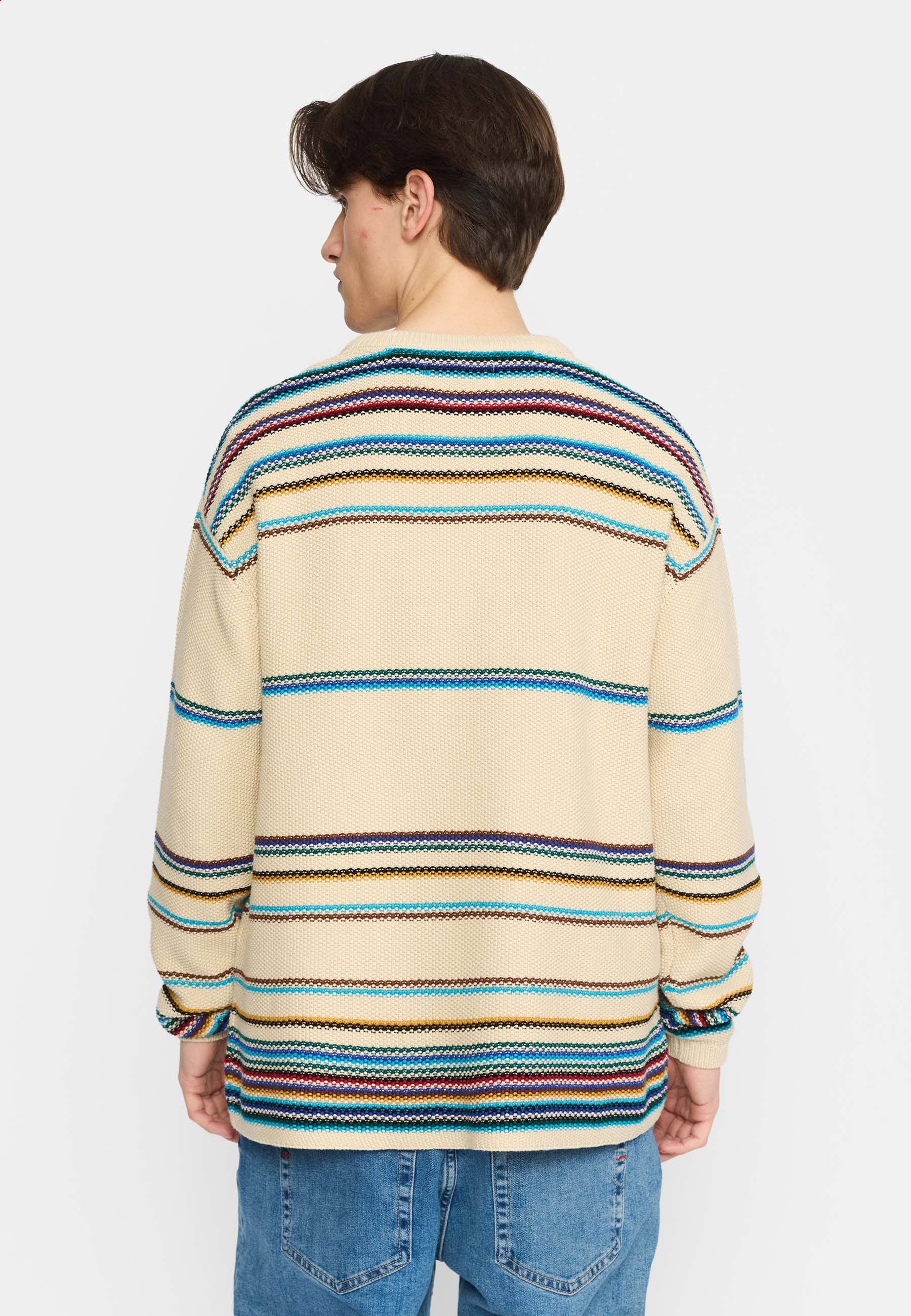 Revolution Loose Knit Sweater Knitwear Offwhite