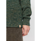 Revolution Loose Knit Sweater Knitwear Darkgreen