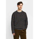Revolution Loose Knit Sweater Knitwear Navy