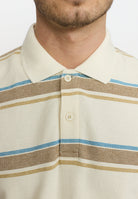 Revolution Loose Poloshirt T-Shirts Brown