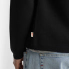 Revolution Loose Raglan Knit Knitwear Black