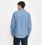 Revolution Loose Shirt Long-sleeve Shirts Blue