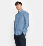 Revolution Loose Shirt Long-sleeve Shirts Blue