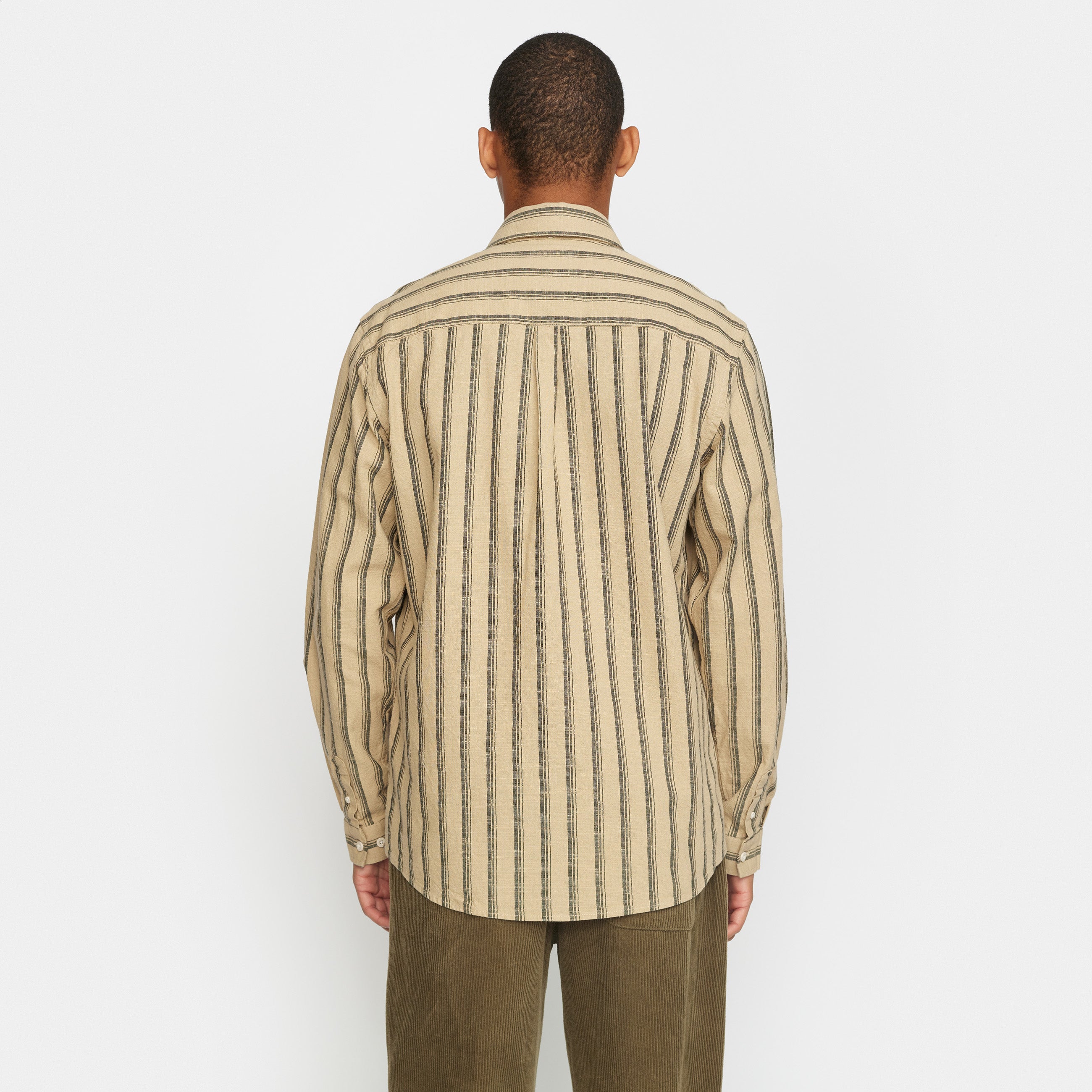 Revolution Loose Shirt Long-sleeve Shirts Khaki