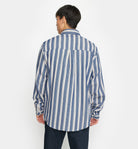 Revolution Loose Shirt Long-sleeve Shirts Navy