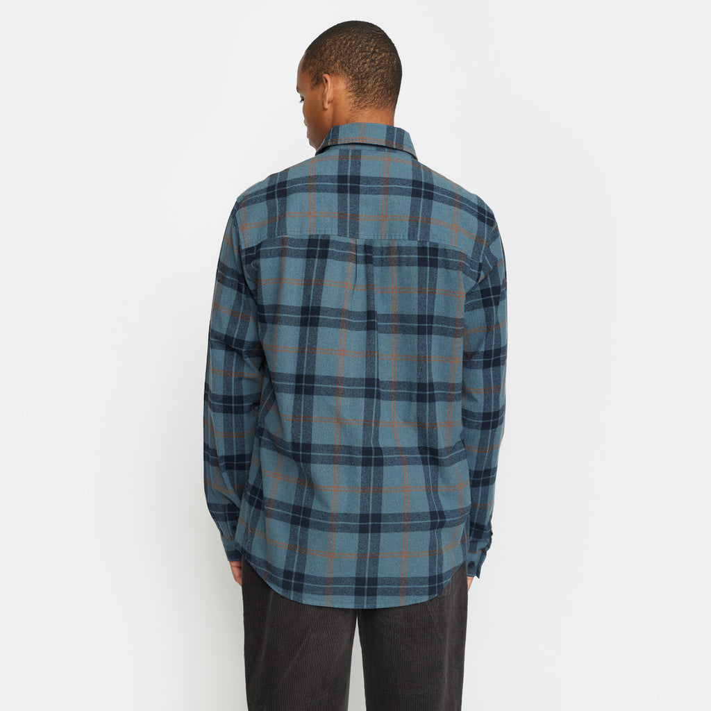 Revolution Loose Shirt Long-sleeve Shirts Blue