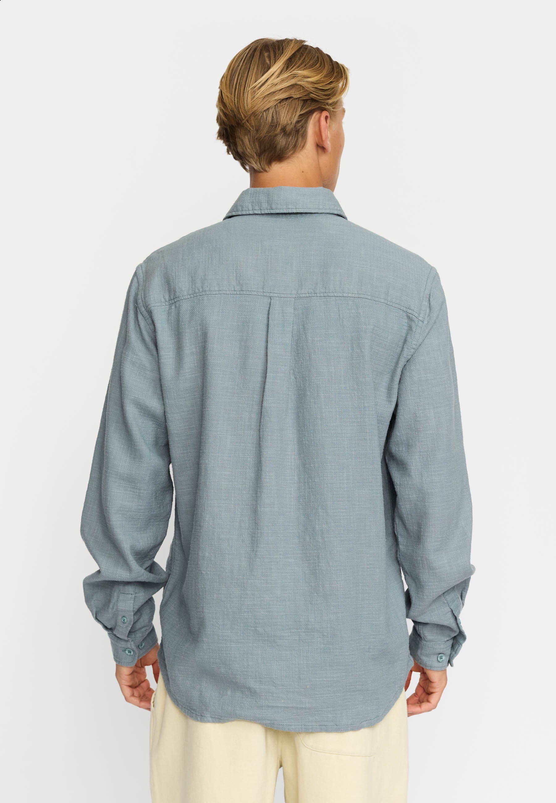 Revolution Loose Shirt Long-sleeve Shirts Blue