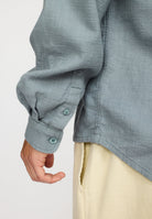 Revolution Loose Shirt Long-sleeve Shirts Blue