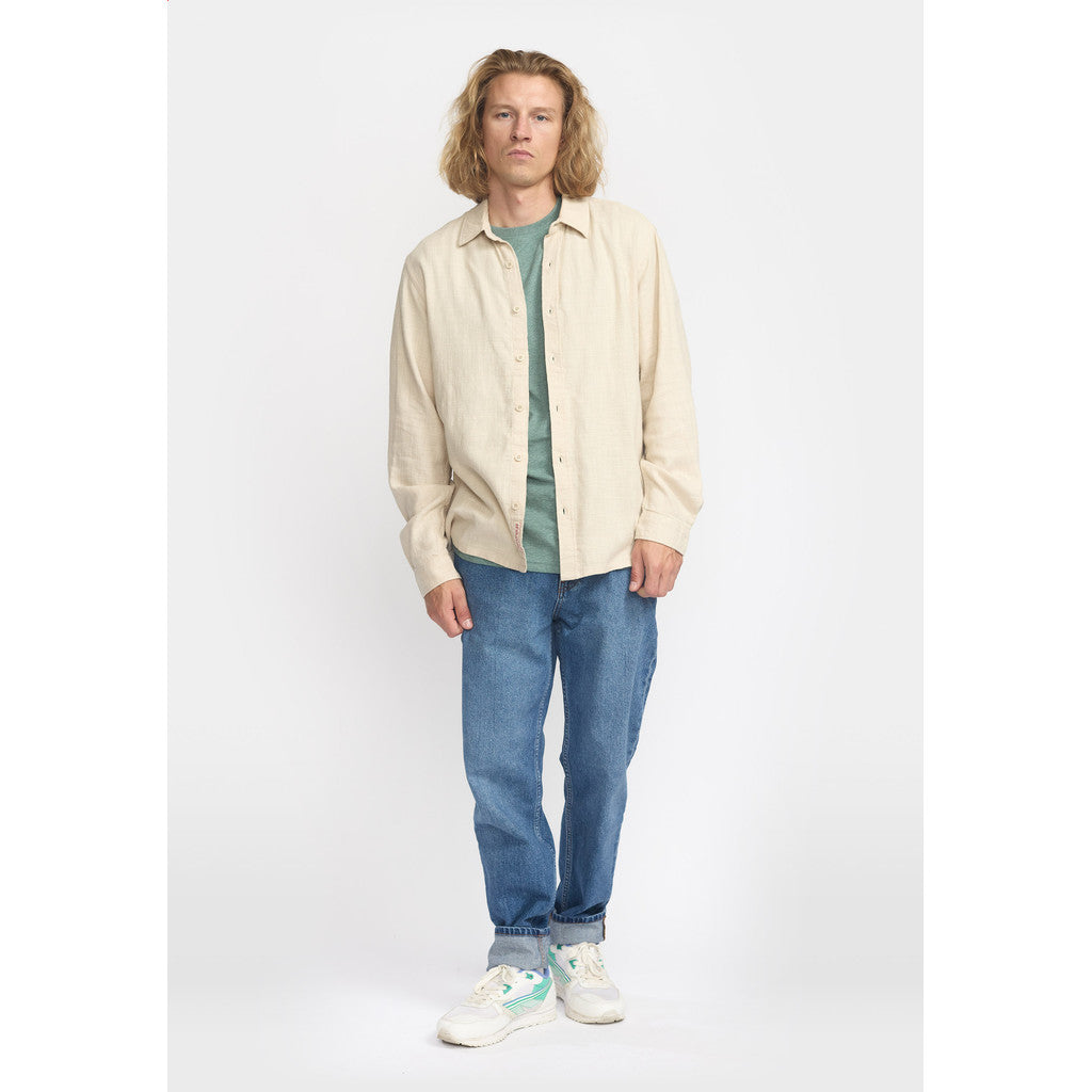 Revolution Loose Shirt Long-sleeve Shirts Offwhite