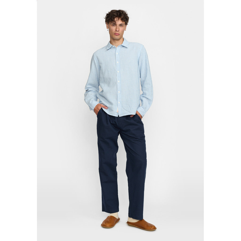 Revolution Loose Shirt Long-sleeve Shirts Blue