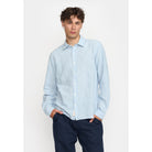 Revolution Loose Shirt Long-sleeve Shirts Blue