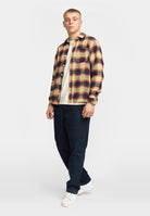 Revolution Loose Shirt Long-sleeve Shirts Navy