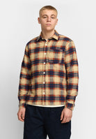 Revolution Loose Shirt Long-sleeve Shirts Navy