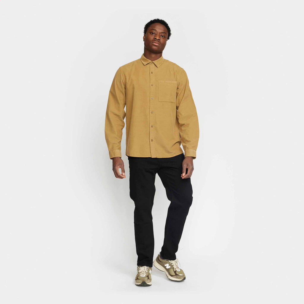 Revolution Loose Shirt Long-sleeve Shirts Darkkhaki