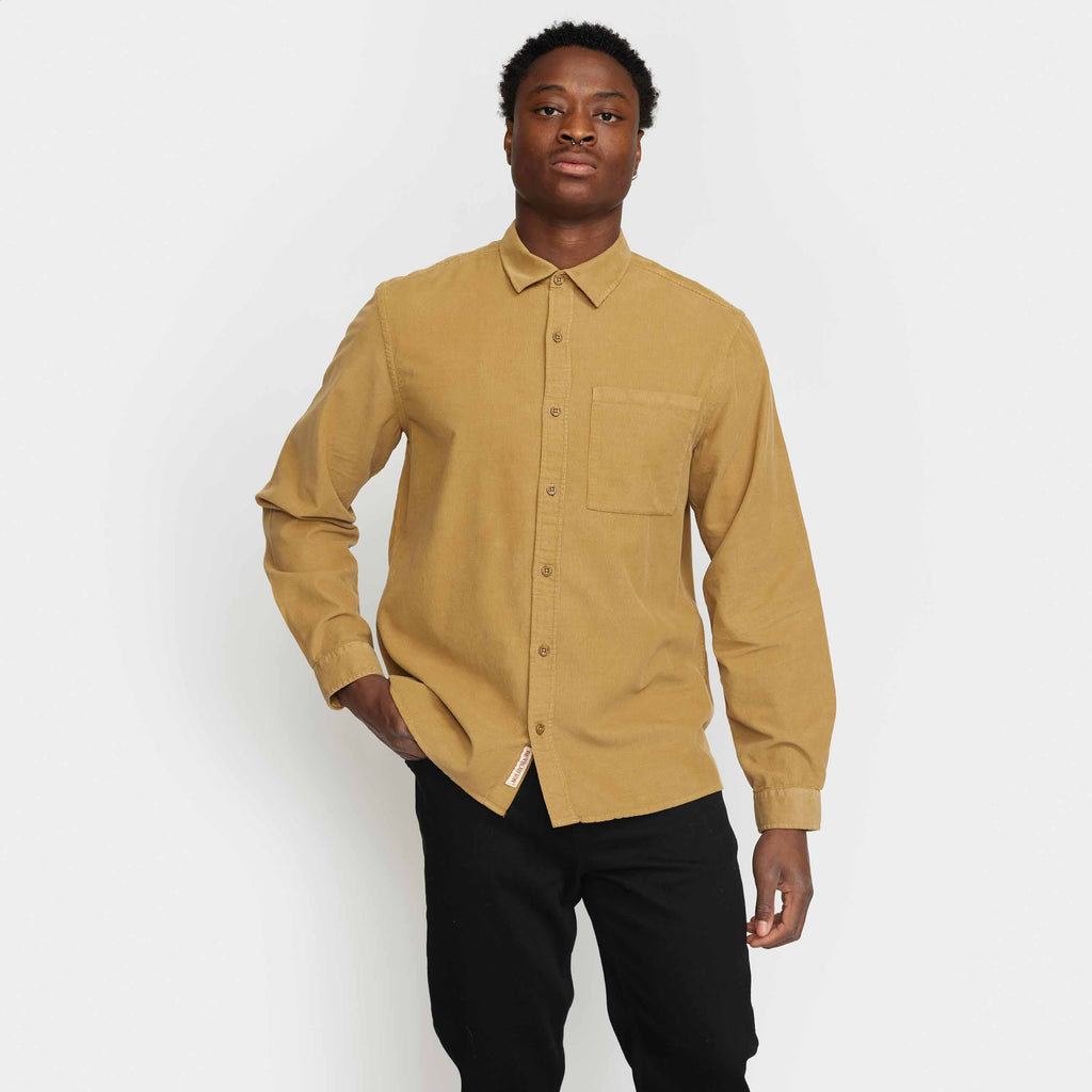 Revolution Loose Shirt Long-sleeve Shirts Darkkhaki