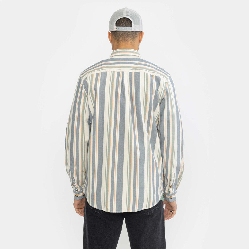 Revolution Loose Shirt Long-sleeve Shirts Navy