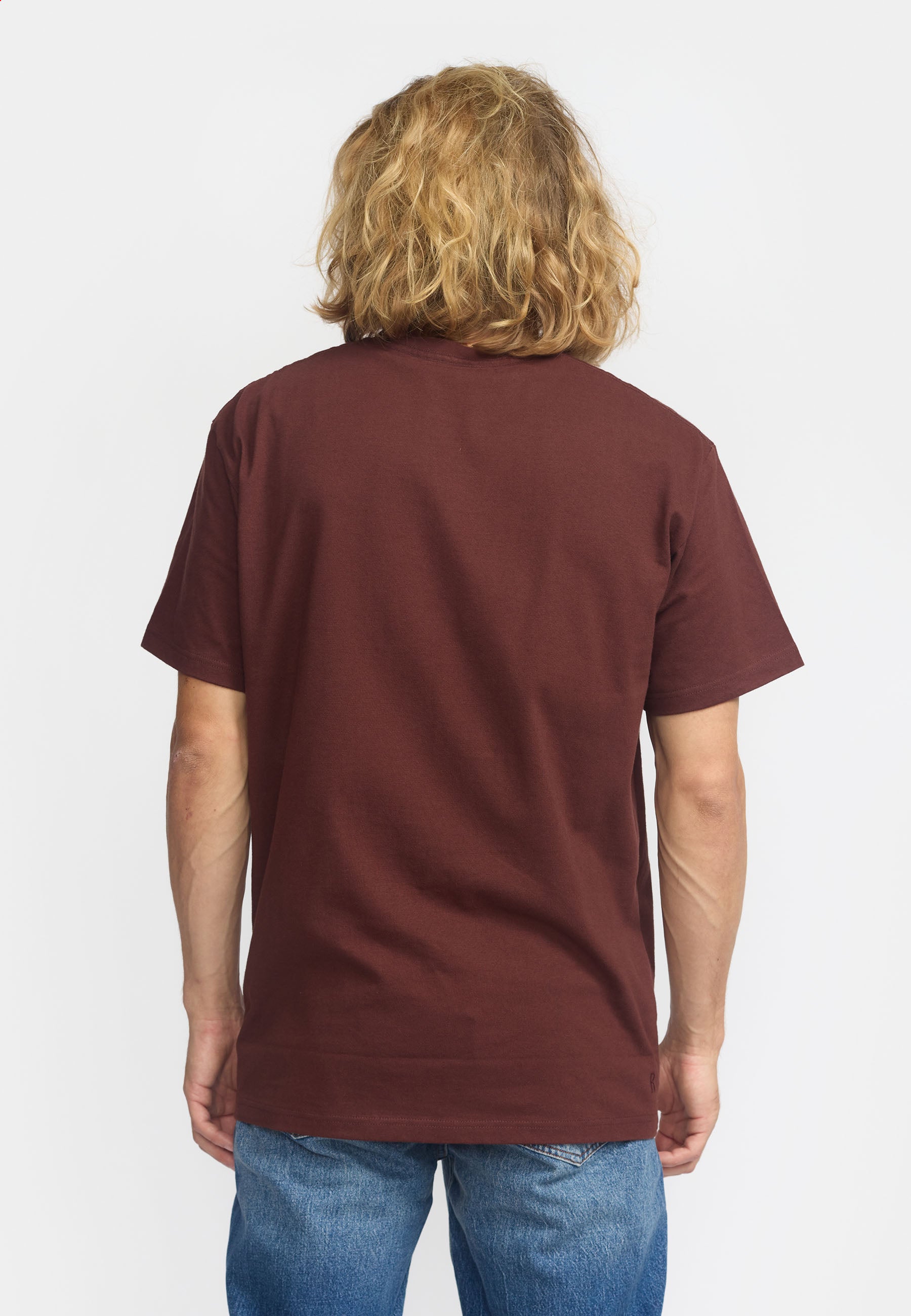 Revolution Loose T-shirt T-Shirts Burgundy