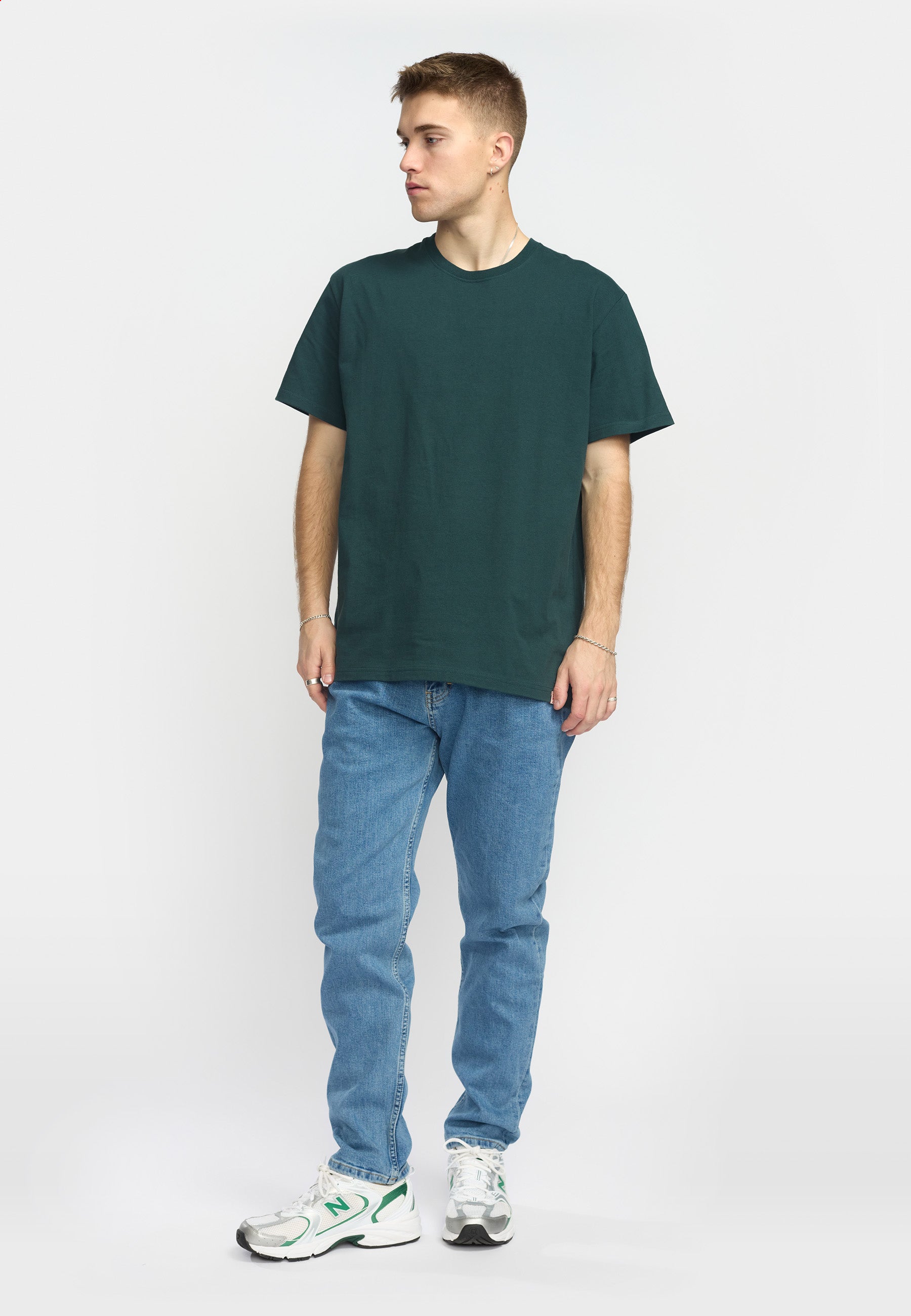 Revolution Loose T-shirt T-Shirts Darkgreen