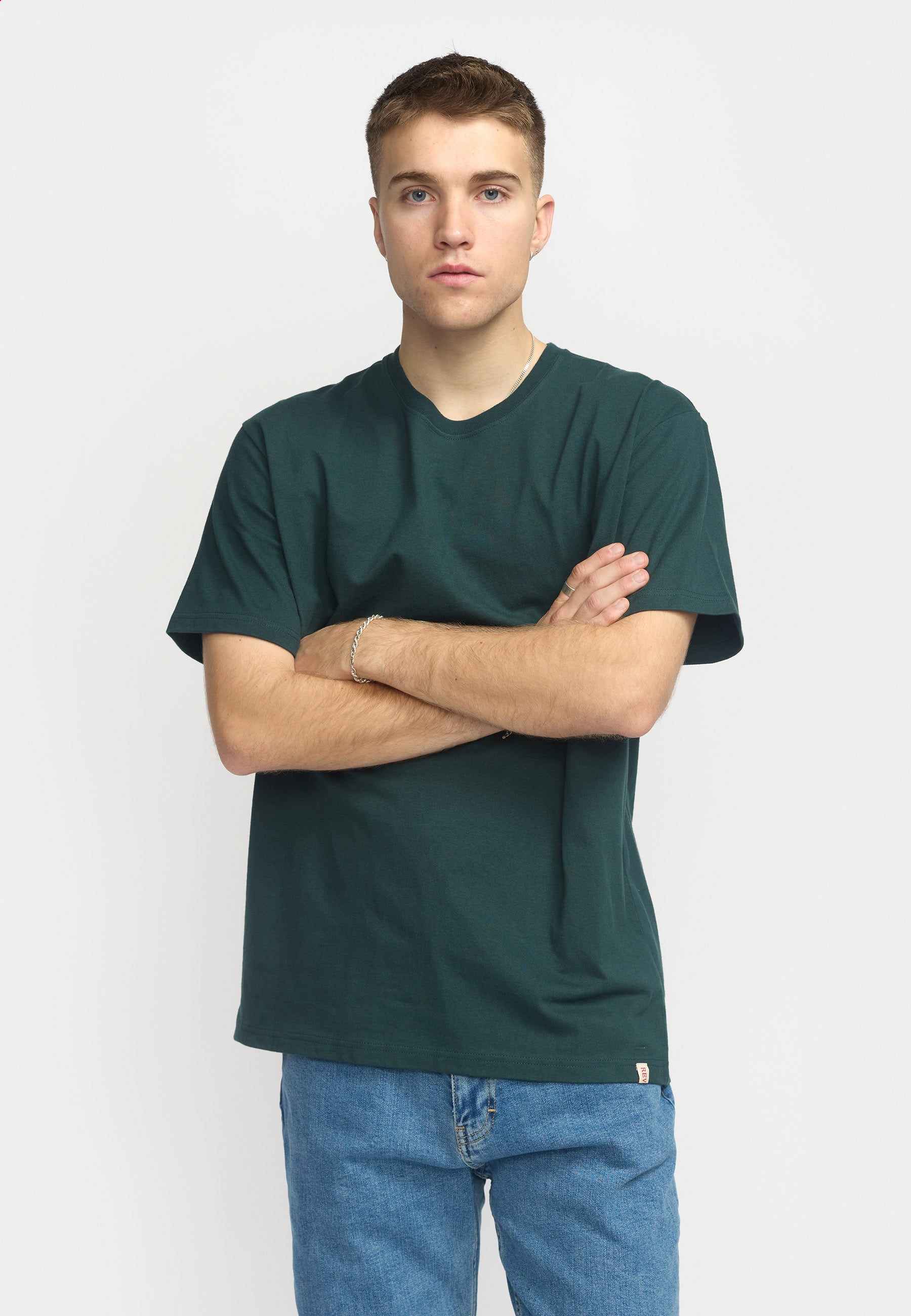 Revolution Loose T-shirt T-Shirts Darkgreen